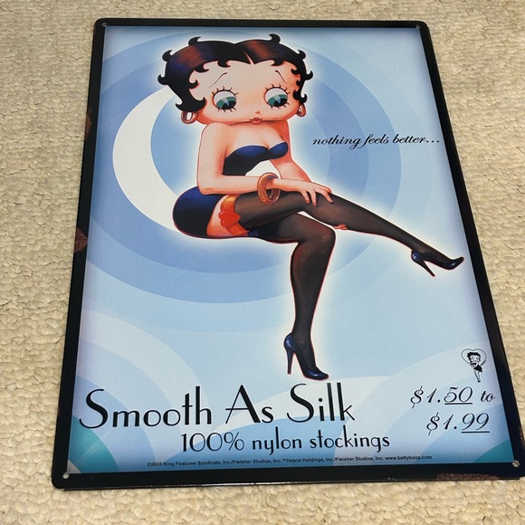 Tin Sign Betty Boop - Picture 1 of 2
